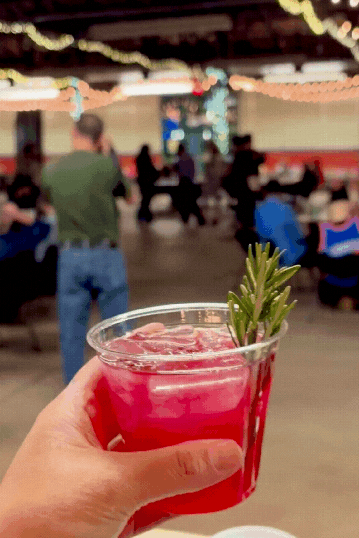 Old portable mini bar
